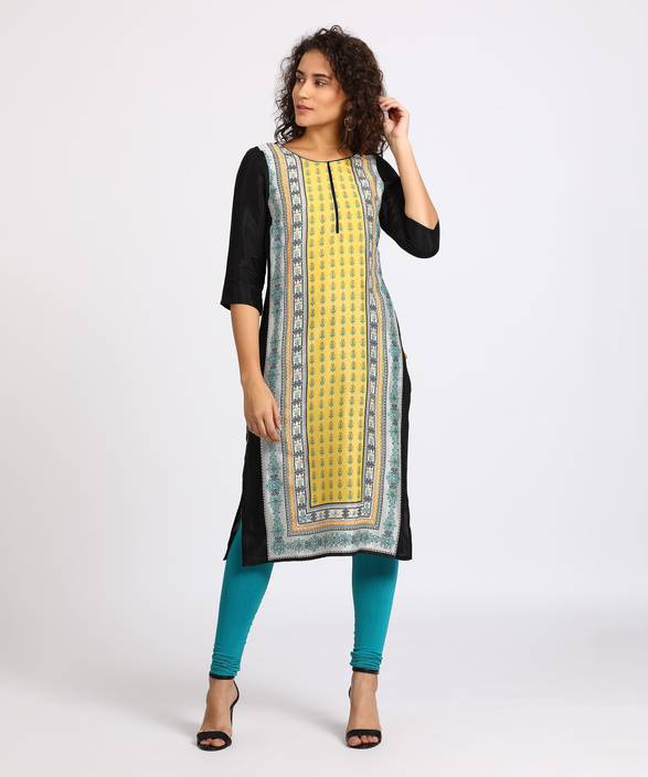 Aurelia Women's Printed Straight Kurta