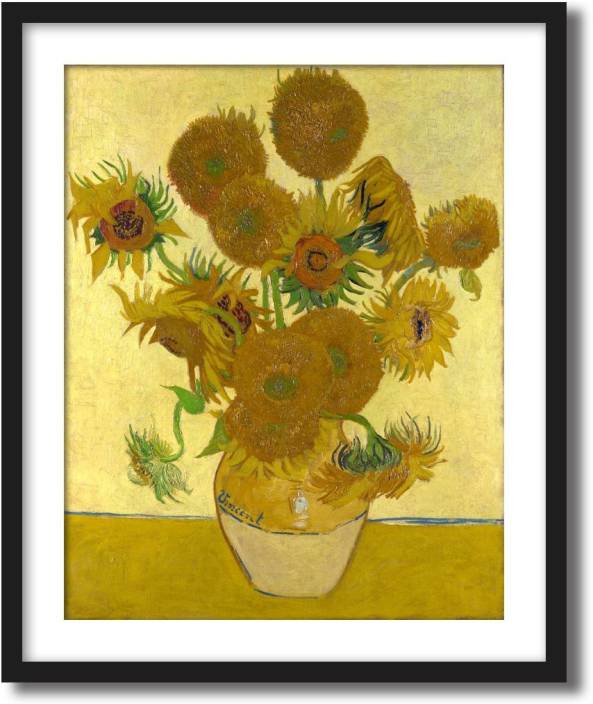 Artcentral Still Life Vase With Fifteen Sunflowers 1888