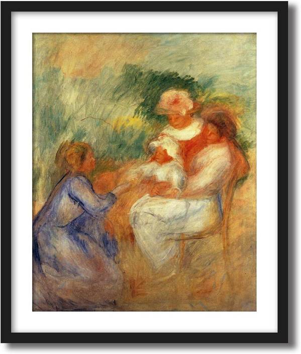Artcentral Women And Child 1896 Painting By Pierre Auguste