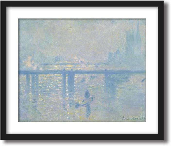 Artcentral Charing Cross Bridge 1899 Painting By Claude