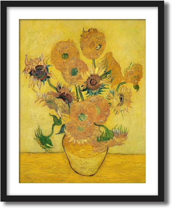 Artcentral Still Life Vase With Fifteen Sunflowers 1889