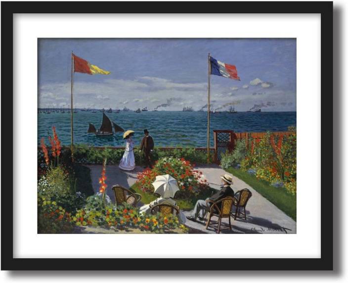 Artcentral Garden At Sainte Adresse 1867 Painting By Claude Monet