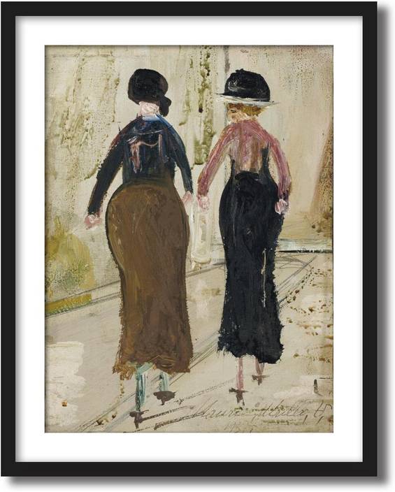 Artcentral Two Women From The Back 1937 Painting By Maurice