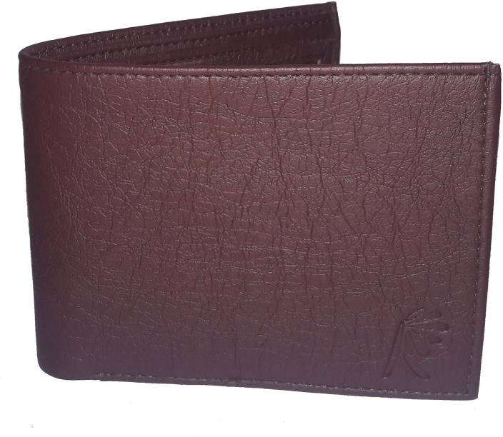 e mall Men Formal Brown Artificial Leather Wallet