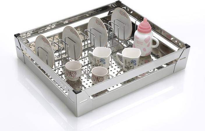 Keepwell Stainless Steel Kitchen Rack Cup Saucer Kitchen