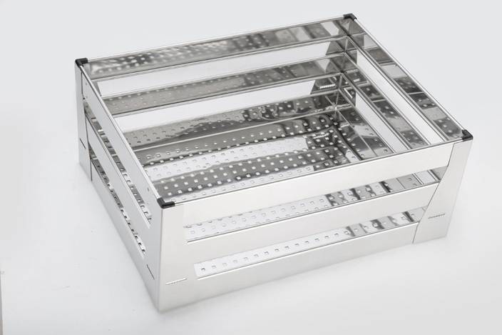 Keepwell Stainless Steel Kitchen Rack Plain Kitchen Basket