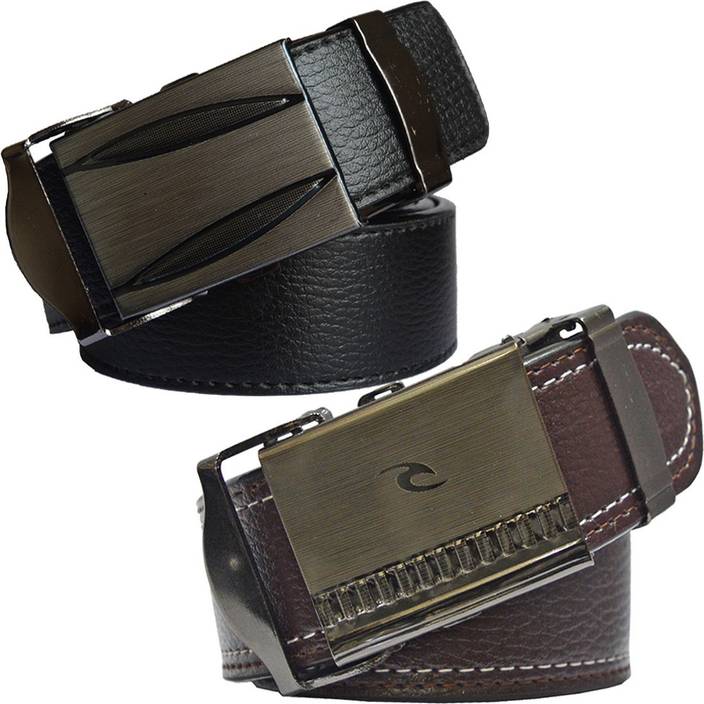 Sun Shopping Men Formal Multicolor Synthetic Belt