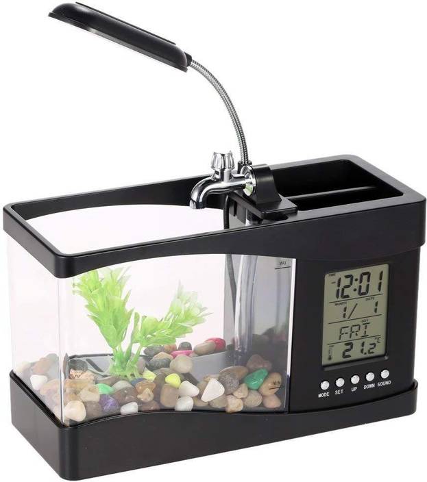 usb desktop aquarium with running water