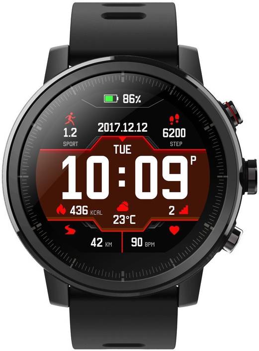 Xiaomi Huami Amazfit Stratos Pace 2 Smart Watch Black English Version - Xiaomi Product Sample