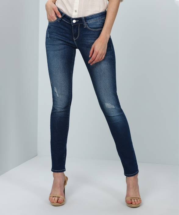 Lee Slim Women Blue Jeans