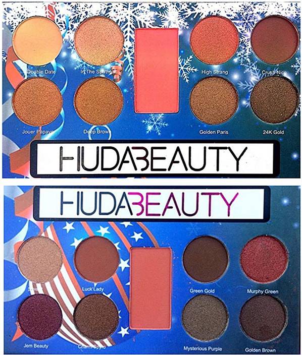 Huda Beauty 18 Colours Of Eyeshadow Palette Professional Makeup 20 G