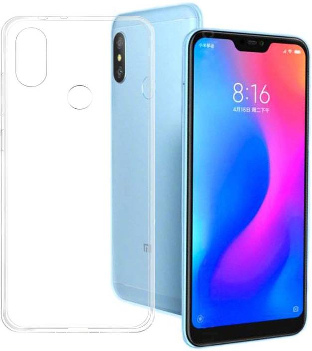 Changers Back Cover for Xiaomi Redmi 6 Pro (Transparent, Grip Case, Flexible Case