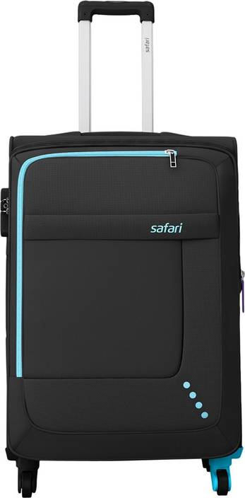 Safari STAR 55 4W BLACK Expandable Cabin Luggage...