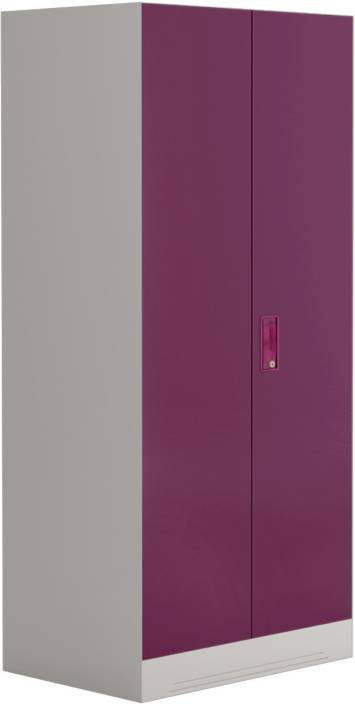 Godrej Interio Slimline 2 Door 2 Shelf Metal Almirah Price In