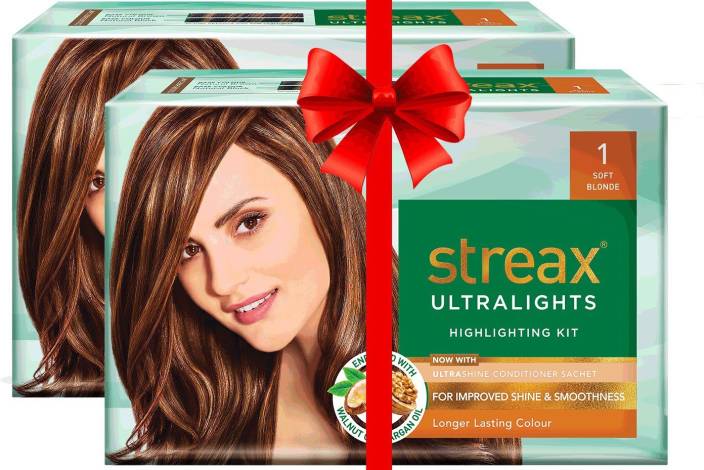 Streax Ultralights Highlighting Kit Soft Blonde Price In India
