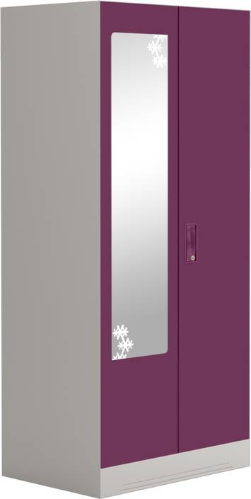 Godrej Interio Slimline 2 Door With Locker Metal Almirah Price In