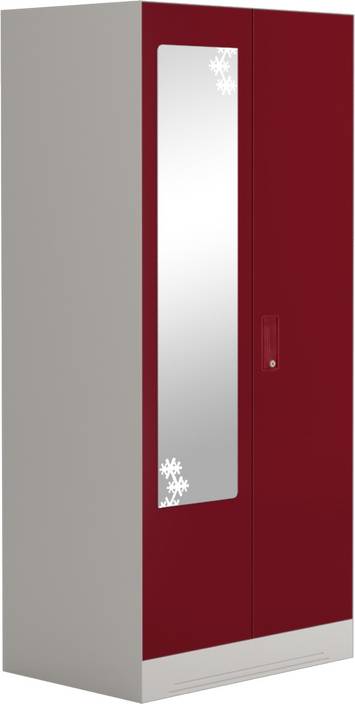 Godrej Interio Slimline 2 Door With Locker Metal Almirah Price In