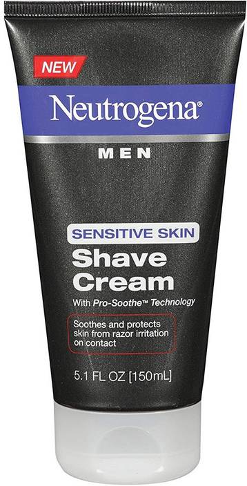 Neutrogena Men S Shaving Cream For Sensitive Skin Pro Soothe