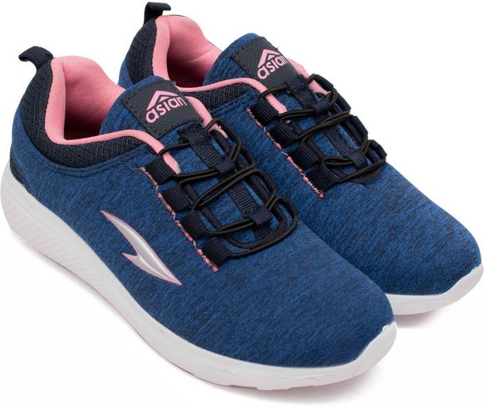Asian Sketch 24 Navy Pink Walking Shoes Gym Shoes Casual