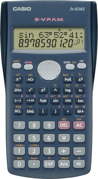 Casio Fx 82ms Scientific Calculator - 