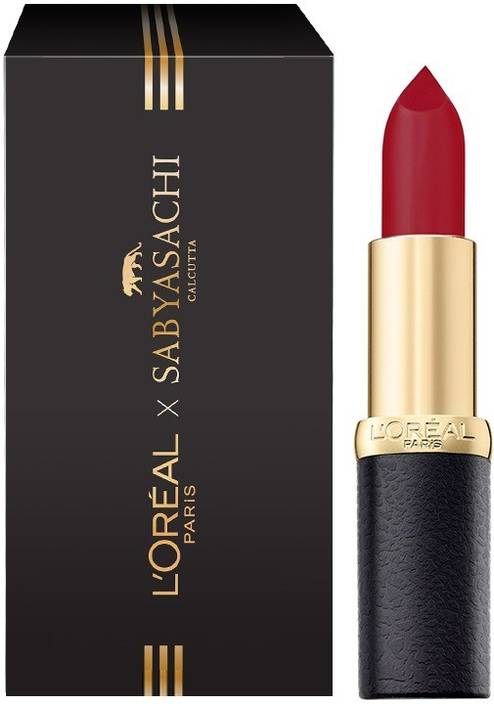 Loreal Paris Color Riche Moist Matte Lipstick Sabyasachi Collection