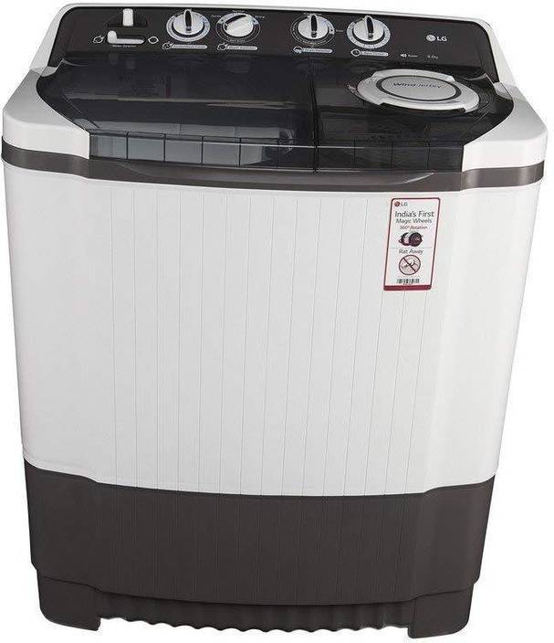 Lg 8 Kg Semi Automatic Top Load Washing Machine Grey P9039r3sm Lg 8 Kg Semi Automatic Top Load Washing Machine Grey P9039r3sm