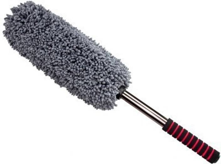 Image result for Microfiber Hand Duster Extendable Washable Clean Brush Duster For Car Computer Desk Household Cleaning Tool - Grey