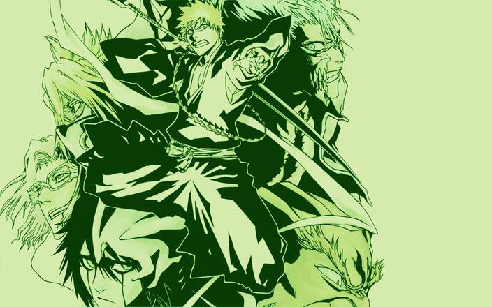 Athah Anime Bleach Ichigo Kurosaki Tier Halibel Grimmjow