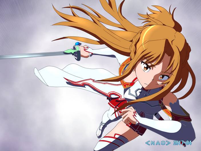 Athah Anime Sword Art Online Asuna Yuuki 13 19 Inches Wall