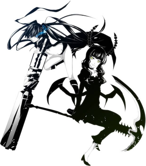 Athah Anime Black Rock Shooter Dead Master 13 19 Inches Wall