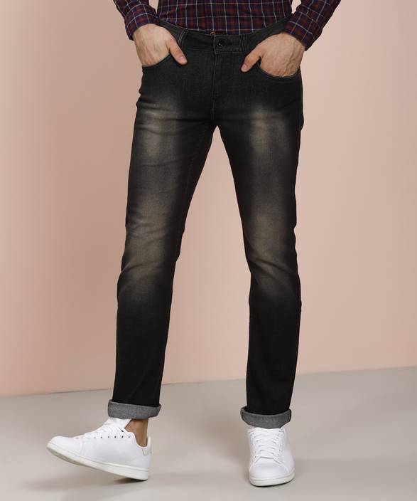Flying Machine Slim Men's Black Jeans