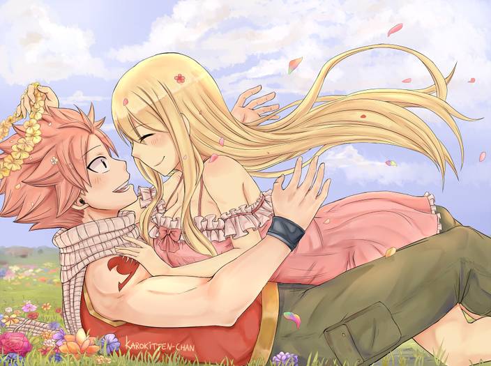 Athah Anime Fairy Tail Natsu Dragneel Lucy Heartfilia 13 19