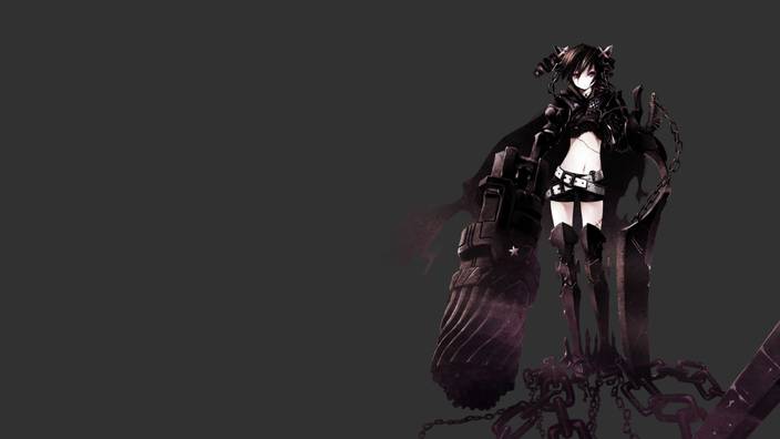 Athah Anime Black Rock Shooter Insane Black Rock Shooter 13