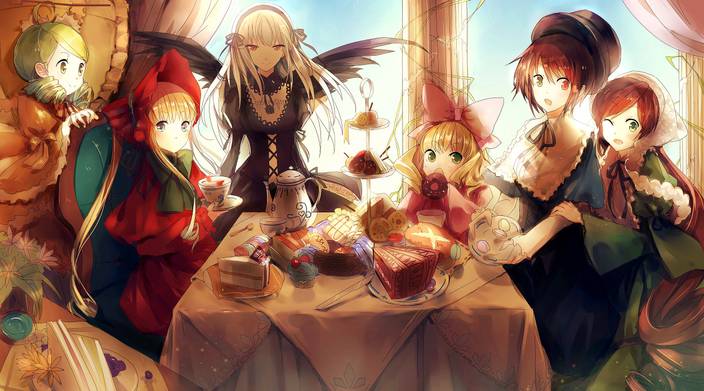 Athah Anime Rozen Maiden Suiseiseki Suigintou Souseiseki