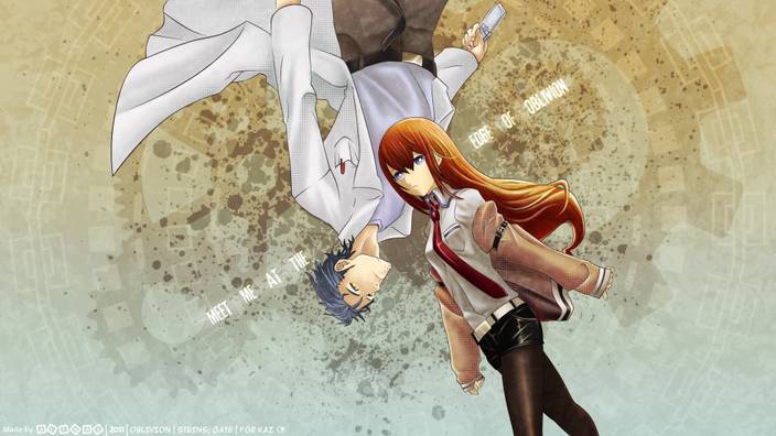 Athah Anime Steins Gate Kurisu Makise Rintaro Okabe 13 19