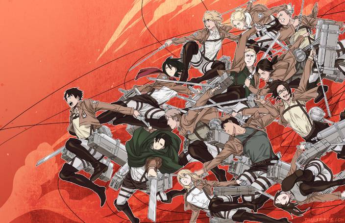 Shingeki No Kyojin Attack On Titan Armin Arlert Annie Leonhardt