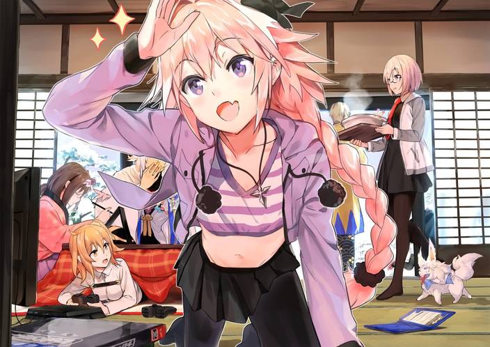 Athah Anime Fate Grand Order Fate Series Astolfo Fou Fujimaru