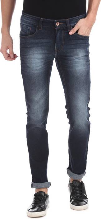 Flying Machine Skinny Men Blue Jeans