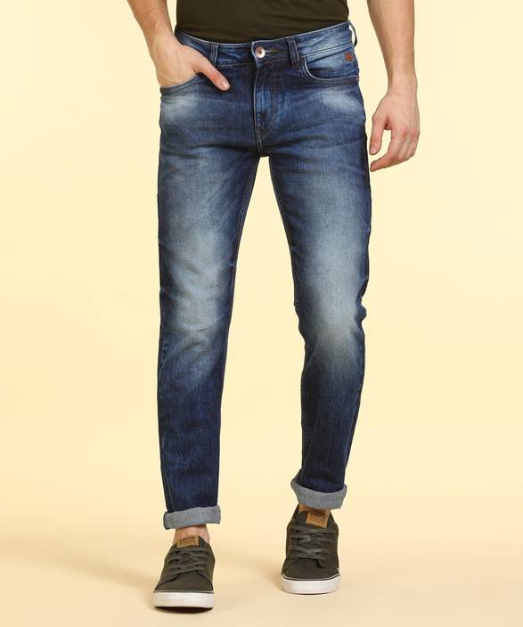 Flying Machine Slim Men's Blue Jeans