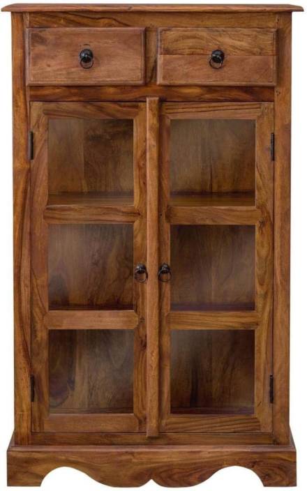 Angel Furniture Storage Solid Wood Crockery Cabinet Price In India