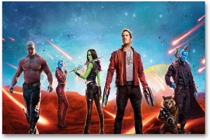 Wall Poster Guardians Of The Galaxy Vol 2 The Team Hd