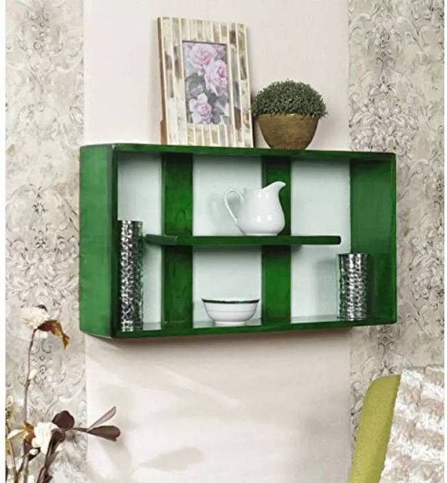 Martemporium Antique Wall Shelf Wooden In