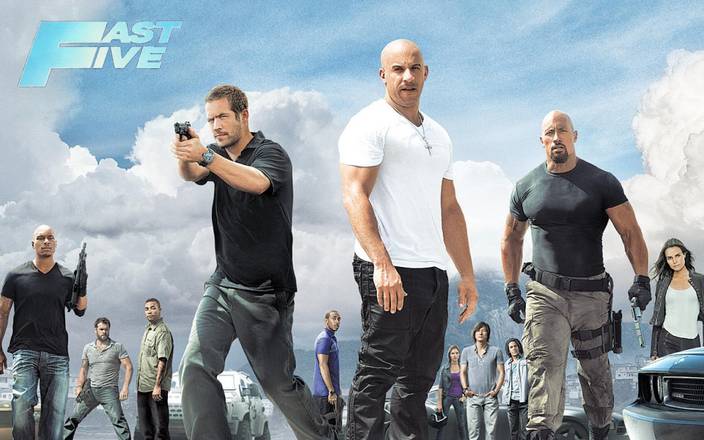 Athah 220 Gsm Paper Wall Poster 13 19 Inches Fast Five Fast