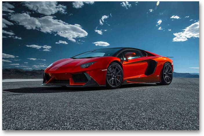 car wall poster lamborghini