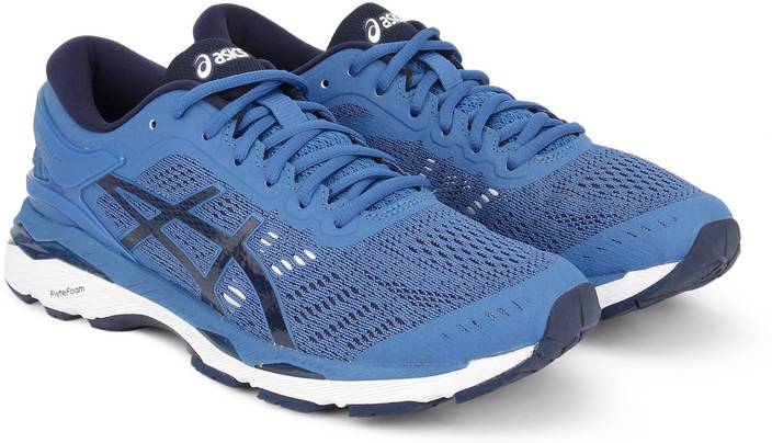 asics gel kayano 24 running shoes mens blue yellow asics gel kayano 24 running shoes mens blue yellow