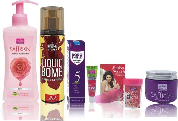 Vi John Winter Care Kit For Women Body Lotion Rose 250ml Hair