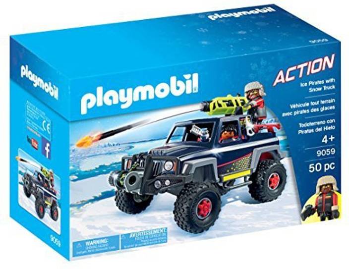 Playmobil Ice Pirates With Snow Truck Playset Multicolor Ice
