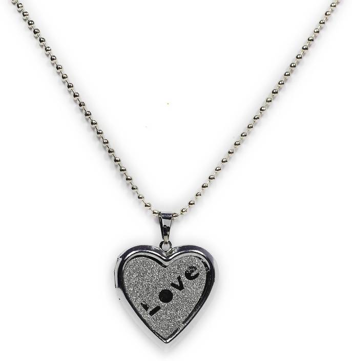 Gadget Deals Couple Photo Frame Locket Silver Alloy Pendant In Gadget Deals Couple Photo Frame Locket Silver Alloy Pendant In India At Best