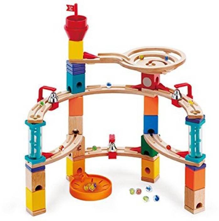 Genrc Hape E6019 Castle Escape 102 Piece Quadrilla Wooden Marble Genrc Hape E6019 Castle Escape 102 Piece Quadrilla Wooden Marble Run Stem Learning Building And Development Construction Toy Co Multicolor