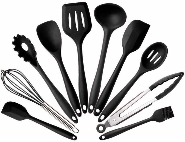 Ramkuwar B07j57c7tg Silicone Kitchen Utensil Set 10 Pcs Ramkuwar B07j57c7tg Silicone Kitchen Utensil Set 10 Pcs Nonstick Heat Resistant Cooking Utensils